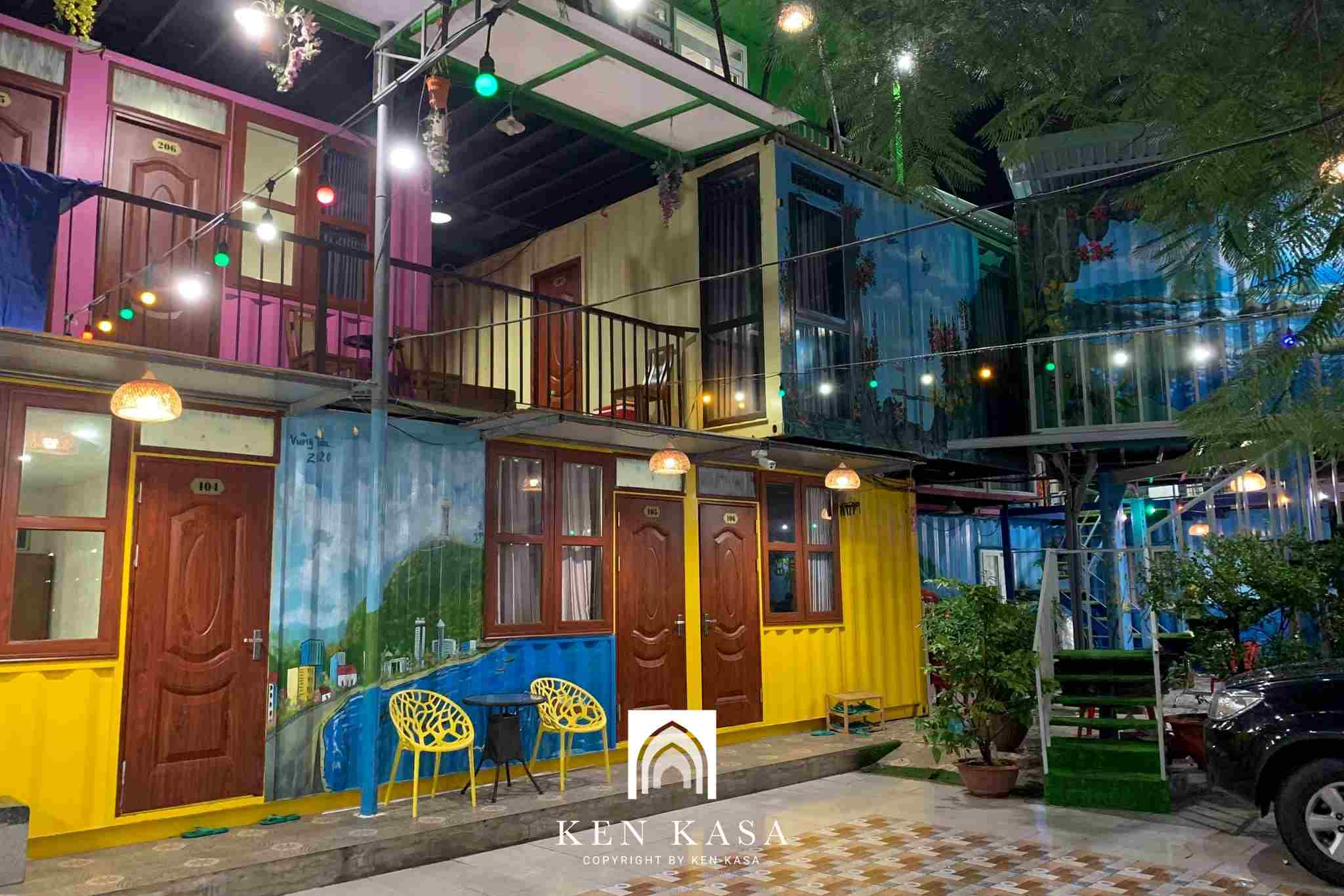 Mẫu nhà homestay độc đáo Vũng Tàu homestay container
